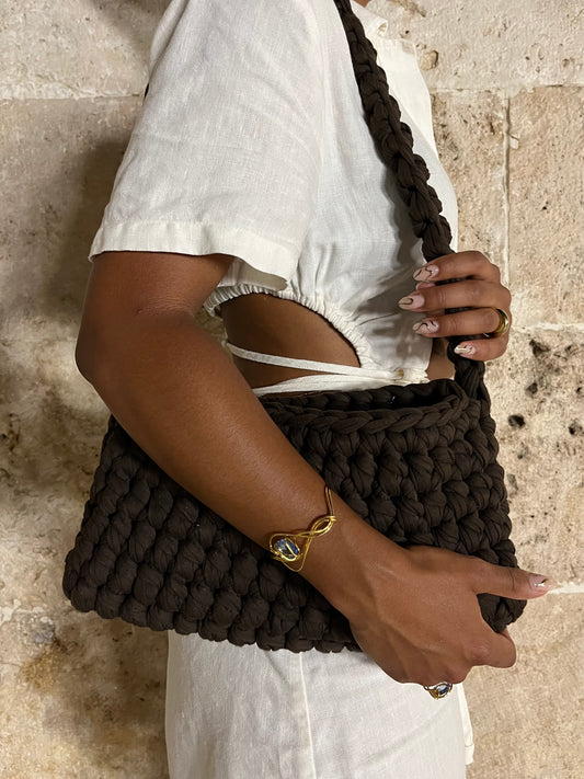 Cengkeh Bag in Dark Brown
