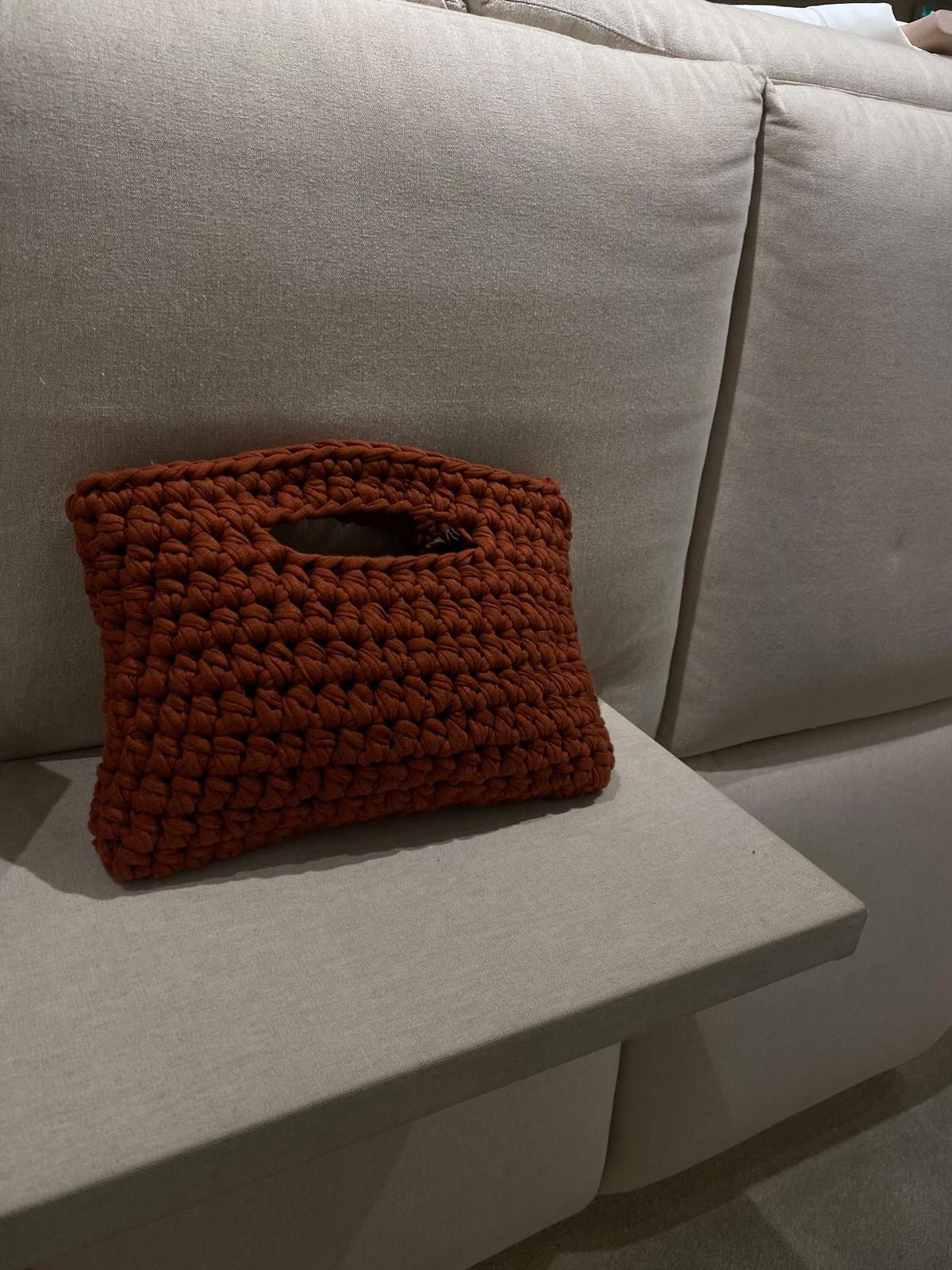 Barley bag in Brown Orange