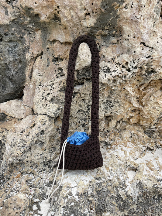 Malas bag in Dark Brown